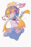  0_ici_0 drifloon flying highres luvdisc musharna no_humans pokemon pokemon_(creature) white_background 