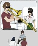  commentary_request highres iwato_suzume meme munakata_souta serizawa_tomoya su_(grebluyon) suzume_no_tojimari when_mama_isn&#039;t_home_(meme) 