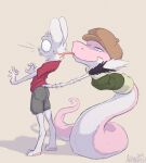  animancer bo dipodid forked_tongue hi_res jerboa licking luck_(animancer) mammal reptile rodent scalie snake tongue tongue_out 