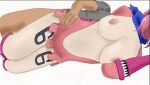  breasts faceless headphones highres implied_sex large_breasts nipples non-web_source one_piece pink_hair sex vaginal vinsmoke_reiju 