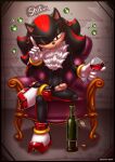  alcohol anthro armchair beverage black_body black_fur blush boots bubble chair chest_tuft clothing container cup drinking_glass drunk drunk_bubble eulipotyphlan fluffy_chest footwear fur furniture genitals glass glass_container glass_cup gloves handwear hedgehog male mammal penis pinup pose red_eyes red_stripes rings_on_arms rings_on_legs sega shadow_the_hedgehog simple_background skeletalheart solo sonic_the_hedgehog_(series) stripes substance_intoxication teeth tuft white_clothing white_gloves white_handwear white_tuft wine wine_bottle wine_glass 