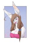  absurd_res digital_media_(artwork) doodlelu1992 hi_res lagomorph leporid mammal rabbit re-draw 