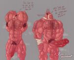  abs animate_inanimate anthro armpit_hair balls bandage bandaged_arm bandaged_head bandaged_neck big_balls big_muscles big_pecs big_penis bodily_fluids body_hair camelid chest_hair dialogue dripping epic_games erect_nipples erection flaccid fortnite fur genital_fluids genitals hairy hairy_arms hairy_balls hairy_legs hands_behind_head hi_res inviting living_pinata llama looking_at_viewer lt._john_llama male mammal muscular muscular_anthro muscular_male musk musk_clouds nipples pecs penis pinata pink_body pink_fur precum precum_drip pubes rosarium solo sweat talking_to_viewer text thought_bubble wool_(fur) 