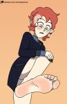  barefoot disney feet female heterochromia hi_res humanoid humanoid_pointy_ears lilith_clawthorne mammal mrchasecomix not_furry soles solo the_owl_house toes witch_(the_owl_house) 
