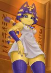  absurd_res animal_crossing animemangagirl ankha_(animal_crossing) ankha_animal_crossing ankha_animal_crossing_fanart ankhaanimalcrossing anthro female female/female hi_res invalid_tag kitsukky nintendo nintendofanart nsfw solo 