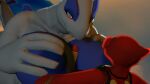  3d_(artwork) absurd_res anthro big_breasts big_dom_small_sub bonepie breast_play breasts charmeleon digital_media_(artwork) dominant duo female generation_1_pokemon generation_2_pokemon glowing glowing_eyes hand_on_breast hands_on_own_breasts hi_res legendary_pokemon lugia lying male male/female nintendo on_back on_front orange_body orange_skin pokemon pokemon_(species) sex size_difference source_filmmaker sunset titfuck 