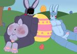  3loy absurd_res after_anal after_sex animatronic anthro balls bodily_fluids bonnie_(fnaf) butt cum cum_in_ass cum_inside cum_on_penis digital_media_(artwork) duo easter easter_egg fazbear_fanverse feet five_nights_at_freddy&#039;s five_nights_at_freddy&#039;s_2 genital_fluids genitals hi_res holidays lagomorph leporid looking_pleasured machine male male/male mammal nipples nude outside outside_sex overweight overweight_anthro overweight_male paws penis rabbit robot scottgames scut_tail short_tail simple_background slim smile spank_marks tail toy_bonnie_(fnaf) withered_bonnie_(fnaf) 
