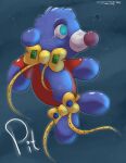  2020 blue_body character_name digital_media_(artwork) duo generation_7_pokemon hi_res human macro male mammal micro nintendo pit_(gameb9oy) pokemon pokemon_(species) popplio suddendraft underwater water 