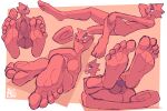  animal_crossing anthro balls chameleon feet flick_(animal_crossing) foot_fetish genital_piercing genitals hi_res humanoid_feet lizard male nintendo penis penis_piercing piercing plantigrade reptile scalie supermattym8 