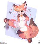  &lt;3 absurd_res anthro bell blush bodily_fluids canid canine cum cum_on_body cum_on_face cum_on_leg dialogue duo female fox genital_fluids genitals hi_res leg_grab male male/female mammal moan nia_(senz) pawpads paws penetration penis pussy raised_leg senz sex spread_legs spreading text url vaginal vaginal_penetration 