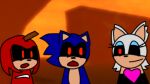  anthro bat echidna eulipotyphlan female group hedgehog knuckles_the_echidna low_res male male/female mammal meme monotreme pyonc rouge_the_bat sega sonic.exe sonic.exe_(creepypasta) sonic_the_hedgehog_(series) trio 