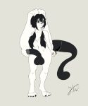  absurd_res alien ambiguous_gender anthro big_penis bonnie_(abducted) fan_character fur genitals girly hi_res humbleheretic lagomorph leporid male mammal nude penis rabbit solo thick_thighs white_body white_fur 