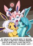  2023 absurd_res anthro apedrank bedroom_eyes blue_body blue_eyes blue_fur blue_hair breasts cleavage clothed clothing digital_media_(artwork) eeveelution exposed_breasts fellatio female fluffy fur generation_1_pokemon generation_4_pokemon generation_6_pokemon genitals glaceon group hair half-closed_eyes hi_res jolteon licking long_ears looking_at_viewer looking_up male male/female multicolored_body multicolored_fur narrowed_eyes nintendo one_eye_closed oral penile penis penis_lick pink_body pink_fur pink_hair pokemon pokemon_(species) ponytail purple_eyes seductive sex short_hair sylveon tongue tongue_out white_body white_fur white_hair wink yellow_body yellow_fur 