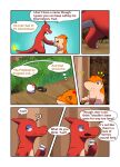  charmeleon comic darrow0 english_text fire forest generation_1_pokemon generation_2_pokemon hi_res nintendo p.r.o._pokeball plant pokeball pokemon pokemon_(species) quilava speech_bubble text tree video_games yuel 