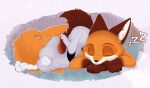  absurd_res anthro anus bed casual_nudity claws disney duo embrace female fluffy fluffy_tail furniture hi_res hug judy_hopps male male/female nick_wilde pillow romantic romantic_couple sleep_molestation sleeping sound_effects tail tail_hug unolvidadomas vowelless vowelless_sound_effect zootopia zzz 
