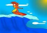  0w0god anthro flare_(disambiguation) male mr solo surfing 