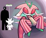  anthro duo elemental_creature female flora_fauna generation_7_pokemon genitals human jellli larger_male lurantis male male/female mammal nintendo penis plant pokemon pokemon_(species) pussy size_difference smaller_female spread_legs spreading 