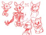  absurd_res animatronic anthro canid canine five_nights_at_freddy&#039;s fox hi_res machine mammal mangle robot robotic scottgames sketch the_mangle video_games wastedtimeee 