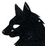  2019 canid canine canis comet mammal planet space star traditional_media_(artwork) wolf 