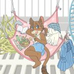  anthro book cage clothed clothing ekaki510 female gerbil mammal murid rodent seed solo 