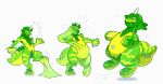  ambiguous_gender animate_inanimate anthro chunkowitz ddsn distressed gecko goo_transformation hi_res inflatable living_inflatable lizard pool_toy pooltoy_transformation reptile scalie slime solo transformation xanthias_akrid 