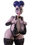  &lt;3 &lt;3_eyes 2021 animal_print animal_print_bikini animatronic armband ballora_(fnafsl) bell bell_collar bent_over big_breasts big_butt bikini bikini_bottom bikini_top black_armband black_bikini black_bikini_bottom black_bikini_top black_clothing black_legwear black_swimwear black_thigh_highs breasts butt clothed clothing collar cow_costume cow_print cow_print_bikini digital_media_(artwork) ear_piercing eyelashes female five_nights_at_freddy&#039;s gold_(metal) gold_collar grey_armband grey_bikini grey_bikini_bottom grey_bikini_top grey_clothing grey_legwear grey_swimwear grey_thigh_highs hi_res huge_breasts humanoid legwear lipstick machine makeup metal_collar multicolored_clothing multicolored_legwear multicolored_thigh_highs pattern_bikini pattern_clothing pattern_swimwear piercing pink_eyes rckke robot robot_humanoid scottgames simple_background sister_location solo swimwear thick_thighs thigh_highs two_tone_armband two_tone_bikini two_tone_clothing two_tone_legwear two_tone_thigh_highs white_background white_body 