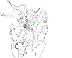  2023 4_arms andromorph andromorph/male andromorph_penetrated balls cigar demon dialogue digital_drawing_(artwork) digital_media_(artwork) dontbeazombie duo fizzarolli_(helluva_boss) genitals helluva_boss hi_res holding_money holding_object humanoid imp intersex intersex/male intersex_penetrated larger_male male male_penetrating male_penetrating_andromorph male_penetrating_intersex mammon_(helluva_boss) money multi_arm multi_limb penetration penile penile_penetration penis penis_in_pussy prosthetic pussy sex simple_background size_difference sketch smaller_andromorph smaller_intersex smaller_penetrated teeth vaginal vaginal_penetration 