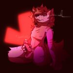  &lt;3 anthro autumn_(yeenlust) bodily_fluids canid canine cum erection fluffy fluffy_tail genital_fluids genitals hair hair_over_eye hair_over_eyes hand_on_penis handjob hyena kneeling leaking leaking_cum leaking_penis leaking_precum looking_at_viewer male mammal on_knee one_eye_obstructed penile penis precum sex solo stroke stroking stroking_penis tail teasing wet wet_penis yeenlust 