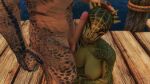  argonian balls bethesda_softworks big_breasts breasts brother_(lore) deeja dock duo female foot_ninja15 genitals hi_res humanoid incest_(lore) jaree-ra male male/female nipples nude penis scalie sibling_(lore) sister_(lore) skyrim the_elder_scrolls 