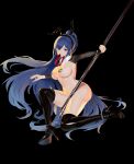  1girl absurdly_long_hair absurdres animal_ears azur_lane black_background blue_eyes blue_hair boots bow bowtie breasts chinese_commentary commentary eyes_visible_through_hair fake_animal_ears full_body high_heel_boots high_heels highres holding holding_pole large_breasts latex latex_boots long_hair meme_attire new_jersey_(azur_lane) pasties pole pole_dancing rabbit_ears red_bow red_bowtie revealing_clothes reverse_bunnysuit reverse_outfit simple_background solo stripper stripper_pole suo_bu_ye_feng thigh_boots very_long_hair 