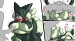  &lt;3 absurd_res anthro biped breasts duo enigi09 erection female from_front_position fur generation_9_pokemon genitals green_body green_fur hi_res male male/female mating_press meowscarada nintendo penis pokemon pokemon_(species) red_eyes sex 