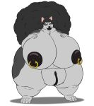  absurd_res anonymous_artist anthro big_breasts big_butt big_pussy bigbootyhusky breasts butt dsls female genitals hi_res huge_breasts huge_butt hyper hyper_breasts hyper_butt hyper_genitalia hyper_pussy obese overweight pussy slightly_chubby solo 