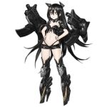  &gt;:( 1girl arm_armor armor bare_shoulders black_choker black_footwear black_hair black_shorts boots breasts choker cleavage closed_mouth crop_top crossed_bangs frown full_body girls&#039;_frontline greaves gun hair_between_eyes hands_on_own_hips headgear high_heel_boots high_heels infukun judge_(girls&#039;_frontline) long_hair looking_at_viewer mechanical_boots medium_breasts micro_shorts navel official_art photoshop_(medium) sangvis_ferri shorts shoulder_cannon simple_background solo standing strapless suspender_shorts suspenders thigh_gap third-party_source translated transparent_background v-shaped_eyebrows very_long_hair weapon yellow_eyes 