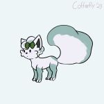  alolan_form alolan_vulpix animated bow_(disambiguation) coffeefly english_text female freckles hi_res juniper_(coffeefly) lying nintendo pokemon pokemon_(species) regional_form_(pokemon) solo standing text 