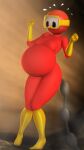  2016 air_inflation armwear belly belly_expansion belly_inflation big_belly black_eyes black_hose breasts closed_hands clothing detailed detailed_background expansion eyewear female goggles hi_res hose_in_butt hose_inflation humanoid inflation inflation_fetish legwear nervous pooka_(dig_dug) raikovjaba raised_arms red_clothing red_suit shaded solo suit tight_suit yellow_armwear yellow_clothing yellow_eyewear yellow_goggles yellow_legwear 