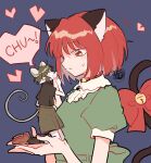  1boy 1girl animal_ears carrying carrying_person cat_ears cat_girl cat_tail giant giantess heart hs1122 kiss kissing_hand kneeling mini_person miniboy momomiya_ichigo mouse_boy mouse_ears mouse_tail quiche_(tokyo_mew_mew) standing_on_another&#039;s_hand standing_on_person tail tokyo_mew_mew 