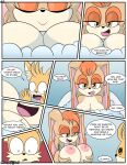  absurd_res age_difference anthro bath bathing bathing_together bathroom big_breasts breasts canid canine duo female fox hi_res lagomorph leporid luckster1234 male male/female mammal mature_female miles_prower mother_(lore) nipples older_female parent_(lore) rabbit sega sonic_the_hedgehog_(series) vanilla_the_rabbit younger_male 