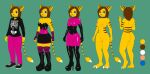  anthro boots bottomwear clothing collar corset emo flaccid footwear genitals gynomorph hi_res hoodie intersex jonzu95 lingerie lombax lumekat mammal model_sheet nipples pants penis ratchet_and_clank rubber rubber_boots rubber_clothing rubber_suit shoes skirt socks solo sony_corporation sony_interactive_entertainment spiked_collar spikes topwear 
