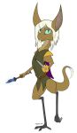  anthro cape chrysopoeia_(artist) clothing girly hi_res magic_user magic_wand male male_girly mammal melee_weapon out-of-placers rapier solo sword weapon webcomic yinglet 