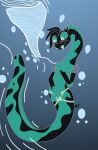  absurd_res elapid_(snake) embarrassed femal hi_res reptile scalie sea_snake senftember snake solo underwater unravel water 