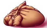  ayaxstudio belly belly_squish big_belly big_butt brown_body brown_fur butt chubby_cheeks colored digital_media_(artwork) eevee fat_rolls feral fluffy fluffy_tail fur generation_1_pokemon hi_res huge_butt huge_thighs hyper hyper_belly immobile love_handles lying male morbidly_obese morbidly_obese_feral morbidly_obese_male nintendo obese obese_feral obese_male on_front overweight overweight_feral overweight_male paws pokemon pokemon_(species) shaded soft_shading solo squish tail thick_arms thick_thighs watermark 