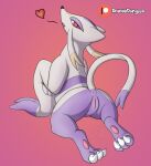  &lt;3 absurd_res anus butt claws clitoris dipstick_tail female feral fur generation_5_pokemon genitals hi_res itsdraconix looking_at_viewer looking_back markings mienshao nintendo open_mouth pawpads paws pokemon pokemon_(species) purple_body purple_fur purple_tail_tip pussy red_eyes red_nose simple_background solo tail tail_markings white_body white_fur white_tail yellow_body yellow_fur 