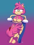  2022 absurd_res amy_rose anthro balls blue_body breast_play breasts clothing duo erection eulipotyphlan eyes_closed faceless_character faceless_male fellatio female female_focus female_penetrated genitals gloves gloves_only green_eyes handwear handwear_only hedgehog hi_res humanoid_genitalia humanoid_penis male male/female male_penetrating male_penetrating_female mammal monamania mostly_nude nipples oral oral_penetration penetration penile penile_penetration penis penis_in_mouth pink_body sega sex solo_focus sonic_the_hedgehog sonic_the_hedgehog_(series) titfuck 