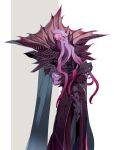  absurd_res anthro baldur&#039;s_gate cape clothing dungeons_and_dragons face_tentacles gspearind hasbro hi_res male mind_flayer purple_body purple_eyes robe simple_background solo tentacles the_emperor_(baldur&#039;s_gate) white_background wizards_of_the_coast 