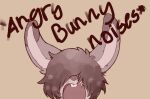  angry_noises anthro dexter_(littlerager) hi_res lagomorph leporid littlerager male mammal meme rabbit solo 