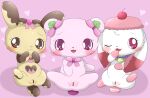 &lt;3 2023 absurd_res anthro azuo bear better_version_at_paywall bow_accessory bow_ribbon brown_eyes censor_bar censored domestic_rabbit eclair_(sweetspet) female fur genitals group hi_res jewelpet jewelry lagomorph leporid lop_rabbit lying macaronia mammal mochi_(jewelpet) necklace on_back oryctolagus pink_background pink_body pink_bow pink_eyes pink_fur plump_labia presenting presenting_pussy pussy rabbit sanrio simple_background spread_legs spreading sweetspet take_your_pick tan_body tan_fur trio white_body white_fur 
