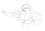  abs animated anthro bat biceps big_breasts big_muscles bikini breasts clothed clothing fangs female gynomorph huge_muscles hutska_(artist) hyper hyper_muscles intersex mammal muscular muscular_anthro muscular_gynomorph muscular_intersex simple_background skimpy smile solo swimwear teeth white_background 