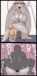  &lt;3 absurd_res ambiguous_penetration anthro balls big_breasts biped breasts censor_bar cleavage clothed clothing duo erection female female_penetrated generation_7_pokemon genitals hi_res inumatori male male/female male_penetrating male_penetrating_female nintendo penetration penis pheromosa pokemon pokemon_(species) purple_eyes sex ultra_beast white_body yellow_body 