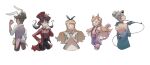  5girls :o abigail_(don&#039;t_starve) alice_(alice_in_wonderland) alice_(alice_in_wonderland)_(cosplay) alice_in_wonderland alternate_costume animal_ears apron bare_back bare_shoulders belt bernie_(don&#039;t_starve) black_hair black_pants blank_eyes blonde_hair blue_dress blue_gloves brown_pants cat_ears cat_girl cat_tail caterpillar_(alice_in_wonderland) caterpillar_(alice_in_wonderland)_(cosplay) cheshire_cat_(alice_in_wonderland) cheshire_cat_(alice_in_wonderland)_(cosplay) closed_eyes collared_shirt cosplay cropped_legs cropped_torso crying don&#039;t_starve dress elbow_gloves eyewear_strap glasses gloves grey_hair hair_bun hairband hand_on_own_hip hand_up hands_on_own_cheeks hands_on_own_face hands_up hat highres holding holding_pocket_watch holding_smoking_pipe humanization jacket jenny25424633 kemonomimi_mode laughing long_sleeves looking_at_viewer low_twintails mad_hatter_(alice_in_wonderland) mad_hatter_(alice_in_wonderland)_(cosplay) maid_apron multiple_girls old old_woman on_head open_mouth own_hands_together pants pink_shirt pink_thighhighs pink_vest pocket_watch praying profile puffy_short_sleeves puffy_sleeves purple_shorts rabbit_ears rabbit_girl rabbit_tail red_headwear red_jacket red_shirt shirt short_sleeves shorts siblings simple_background single_hair_bun sisters smoking_pipe stuffed_animal stuffed_toy suspender_shorts suspenders tail teddy_bear thighhighs top_hat twintails vest wanda_(don&#039;t_starve) watch wendy_(don&#039;t_starve) white_apron white_background white_gloves white_rabbit_(alice_in_wonderland) white_rabbit_(alice_in_wonderland)_(cosplay) white_shirt wickerbottom_(don&#039;t_starve) willow_(don&#039;t_starve) 