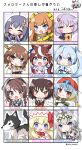  +_+ 6+girls :d ^_^ absurdres ahoge animal animal_ears backwards_hat baseball_cap black_bow black_necktie blonde_hair blue_eyes blue_hair blue_necktie blue_sailor_collar blush_stickers bow breasts brown_hair brown_scarf capelet character_doll character_request chibi chougei_(kancolle) cleavage closed_eyes closed_mouth commentary_request copyright_request double_v dress fang followers_favorite_challenge fringe_trim gloves gradient_hair green_jacket grey_eyes grey_hair grin hair_between_eyes hair_ornament hair_ribbon hat hatsune_miku hiei_(kancolle) highres holding horse_ears jacket kantai_collection komakoma_(magicaltale) large_breasts light_brown_hair lily_white long_hair long_sleeves medium_breasts mejiro_mcqueen_(umamusume) mittens multicolored_hair multiple_drawing_challenge multiple_girls necktie nontraditional_miko oguri_cap_(umamusume) open_clothes open_jacket pink_ribbon pinwheel pinwheel_hair_ornament pleated_skirt ponytail purple_eyes purple_hair red_eyes red_headwear ribbon ribbon-trimmed_sleeves ribbon_trim sado_(kancolle) sailor_collar scarf sendai_(kancolle) shirt skirt smile snowflakes streaked_hair tie_clip tokai_teio_(umamusume) touhou translation_request twintails twitter_username two-tone_hair umamusume v v-shaped_eyebrows very_long_hair vocaloid white_capelet white_dress white_gloves white_hair white_headwear white_jacket white_mittens white_scarf white_shirt white_skirt white_sleeves wolf yuki_miku 